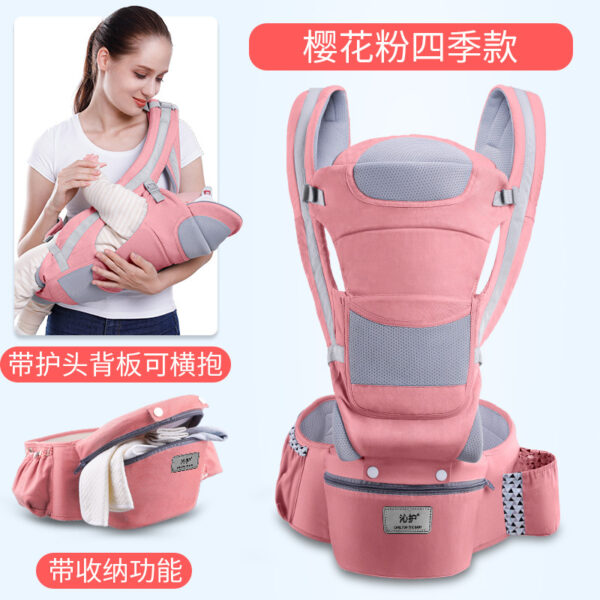 Kangourou porte bébé multifonction 4 en 1 – Image 2
