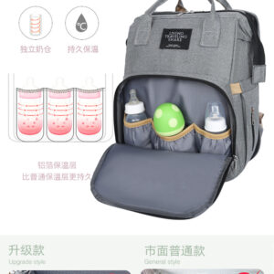 Sac portable pliable pour maman