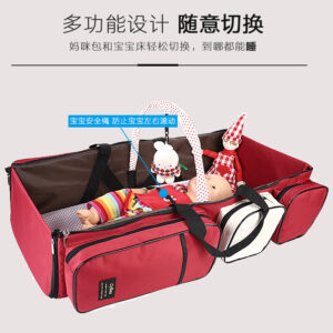 CyBee berceau maman sac pliant portable
