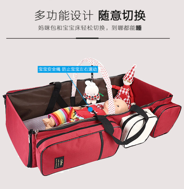 CyBee berceau maman sac pliant portable – Image 10