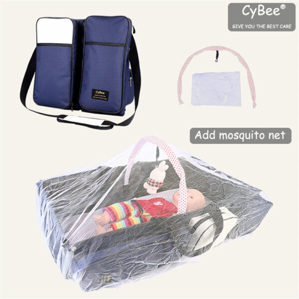 CyBee berceau maman sac pliant portable – Image 6