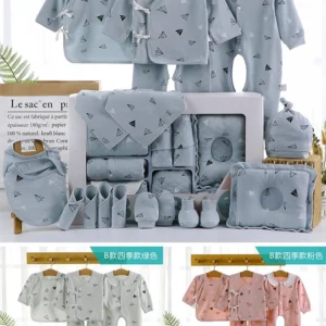 Ensemble de vêtements pour nouveau-né (Motif F)