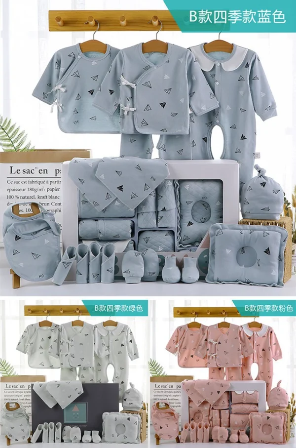 Ensemble de vêtements pour nouveau-né (Motif C) – Image 2