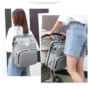 Sac portable pliable pour maman
