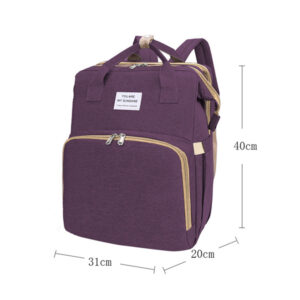 Sac portable pliable pour maman
